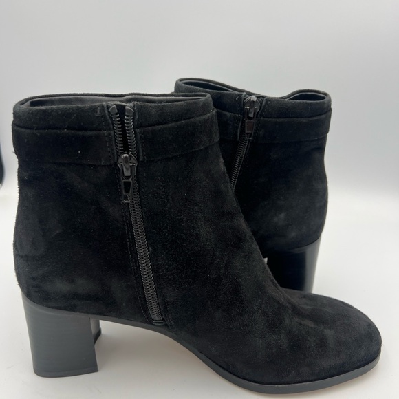 KATE SPADE  NY Madelaine Black Suede Ankle Booties Women’s Size US 8 EU 38.5 NEW - Picture 7 of 12